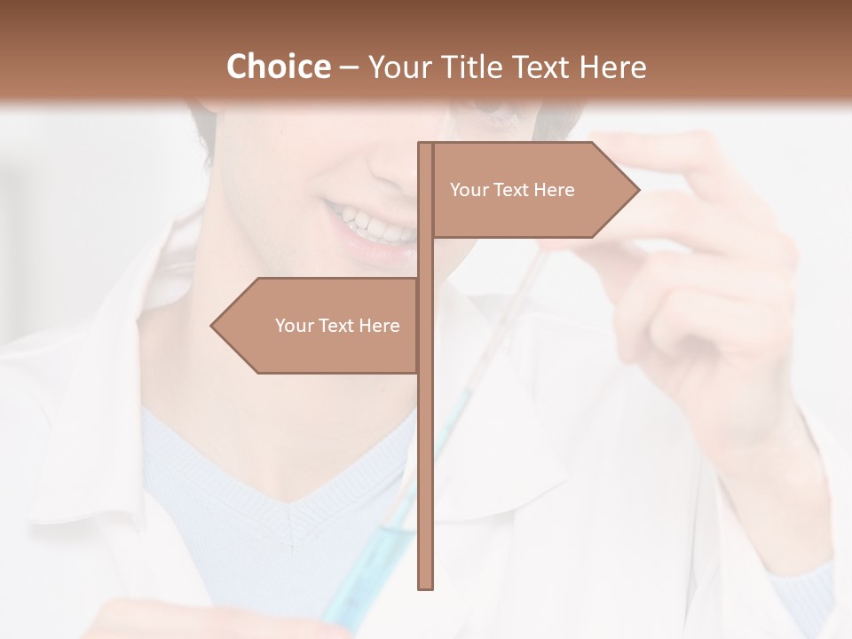 Coat Front  PowerPoint Template