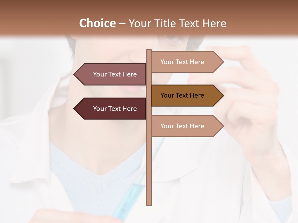 Coat Front  PowerPoint Template