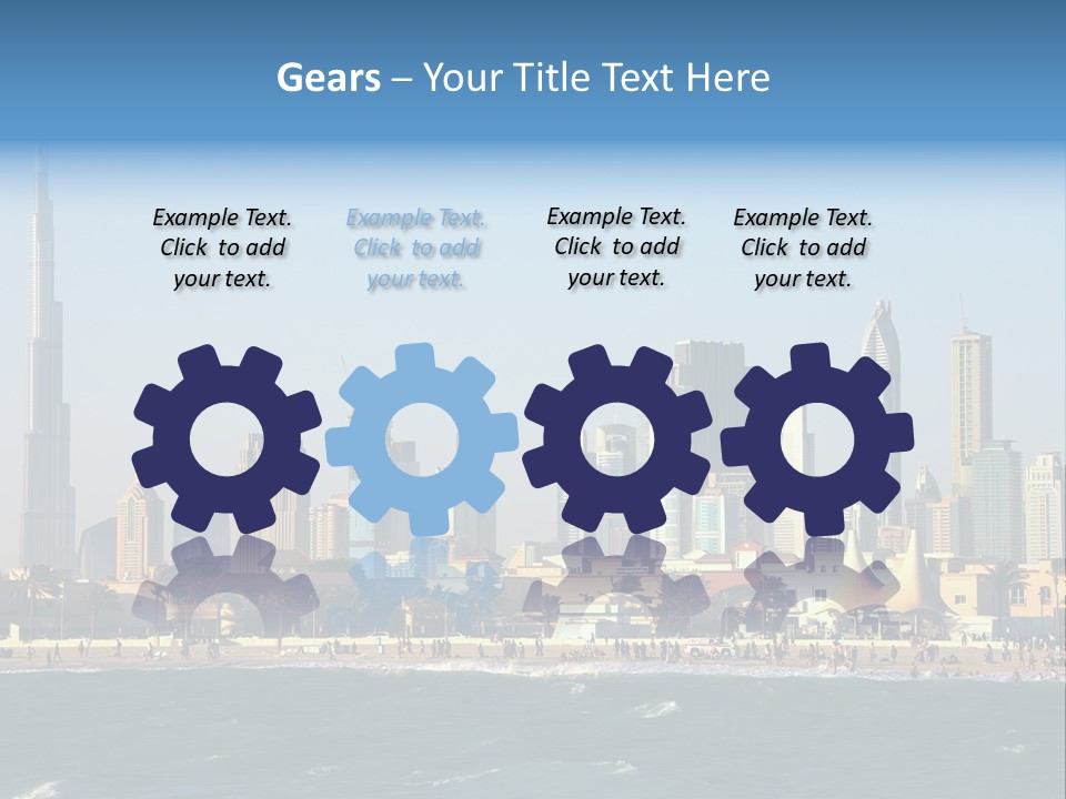 Luxury Arabic Emirates PowerPoint Template