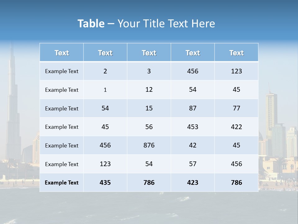Luxury Arabic Emirates PowerPoint Template
