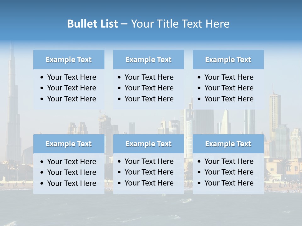 Luxury Arabic Emirates PowerPoint Template