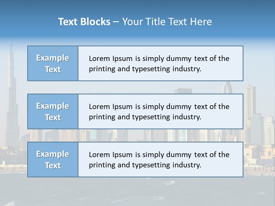 Luxury Arabic Emirates PowerPoint Template