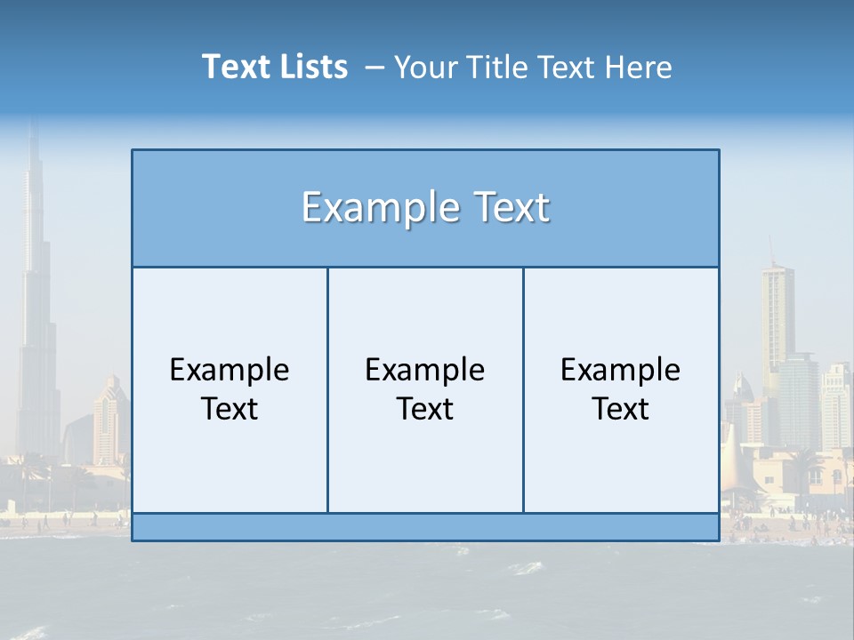 Luxury Arabic Emirates PowerPoint Template