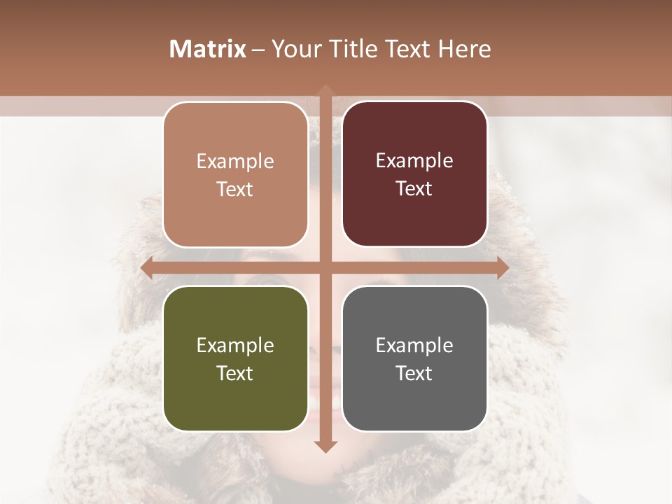 Mittens Seasonal  PowerPoint Template