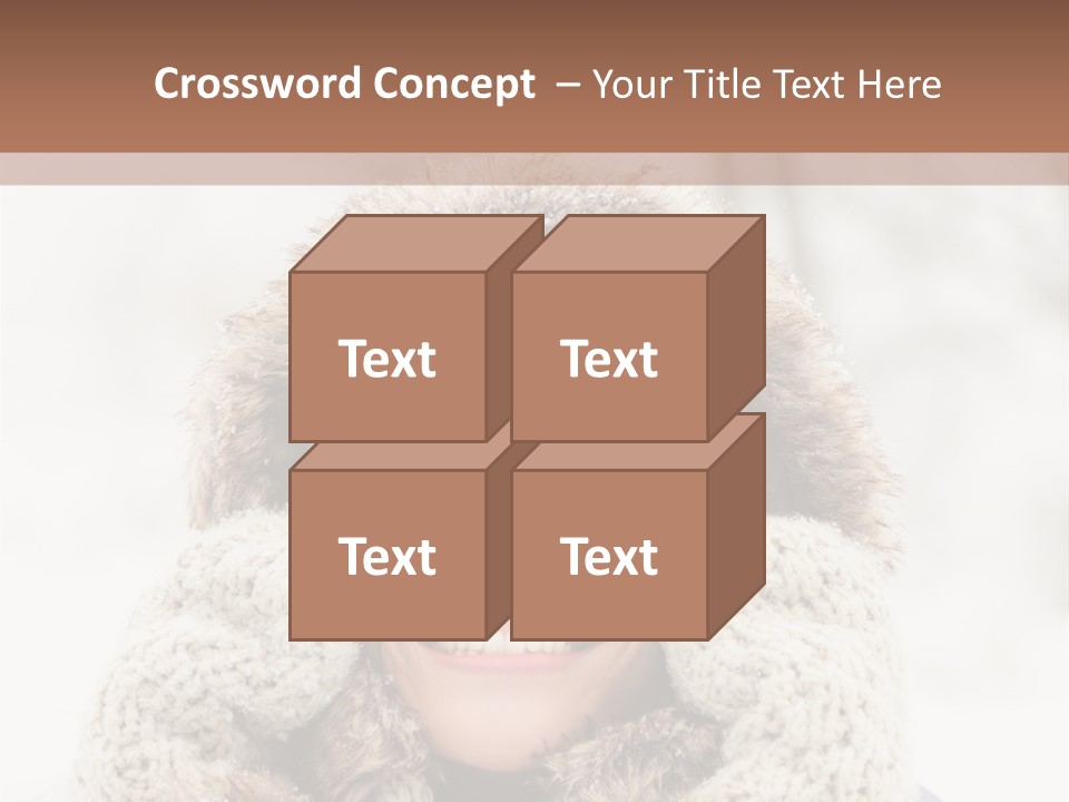 Mittens Seasonal  PowerPoint Template