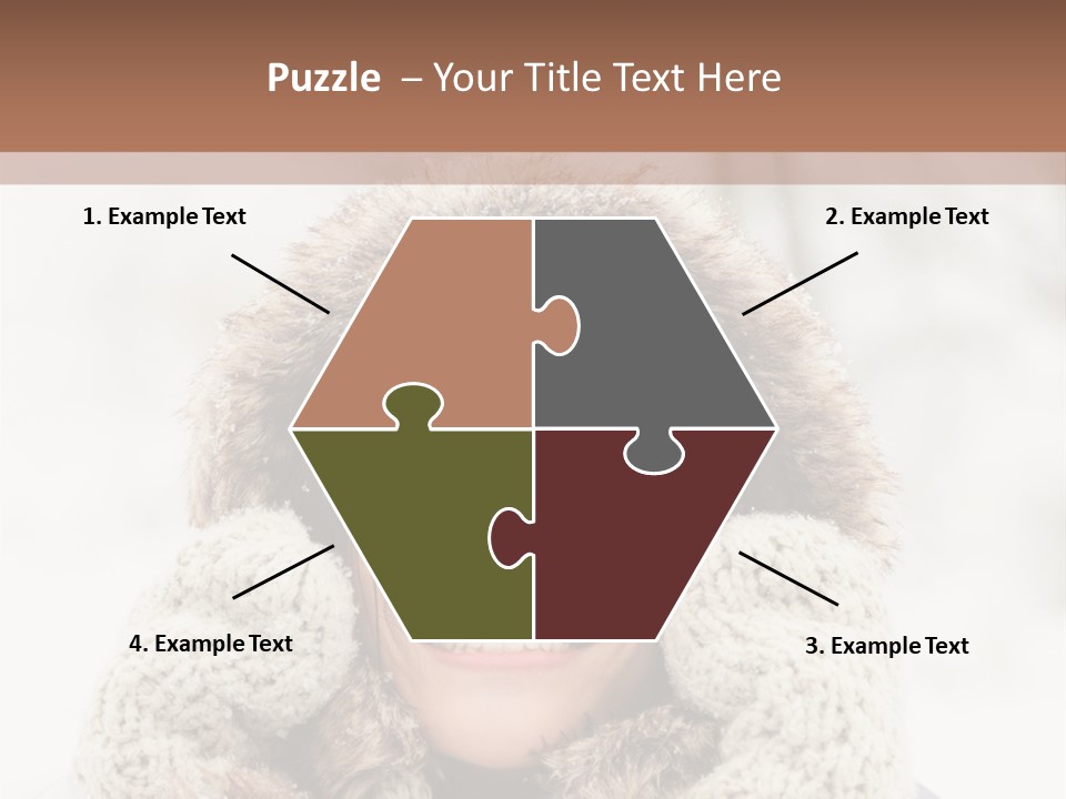 Mittens Seasonal  PowerPoint Template