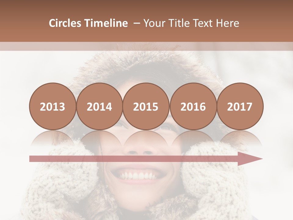 Mittens Seasonal  PowerPoint Template