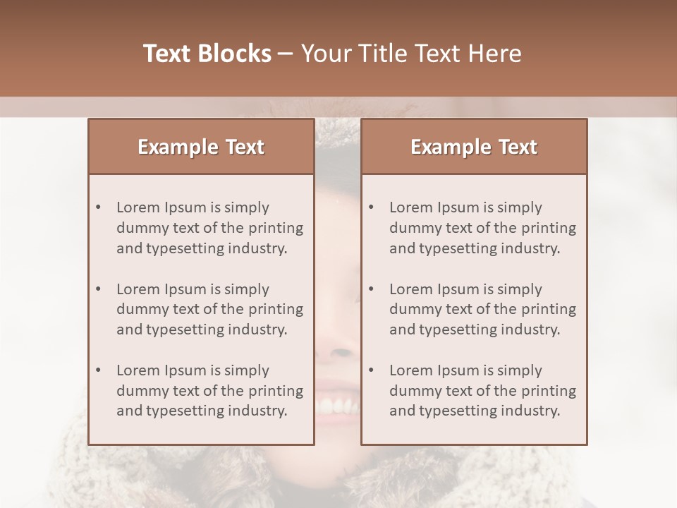 Mittens Seasonal  PowerPoint Template
