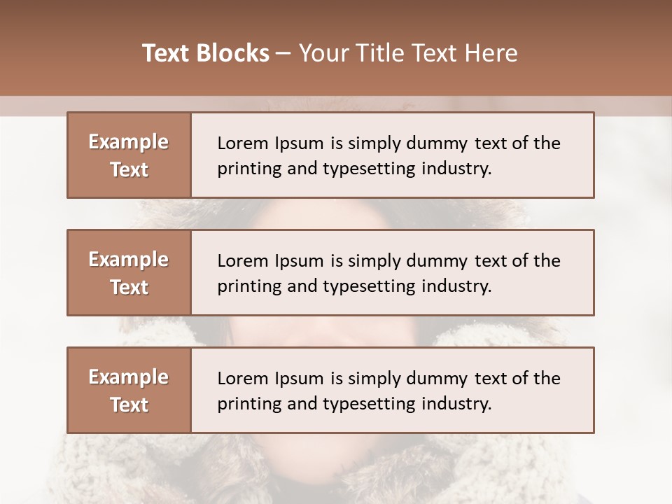 Mittens Seasonal  PowerPoint Template