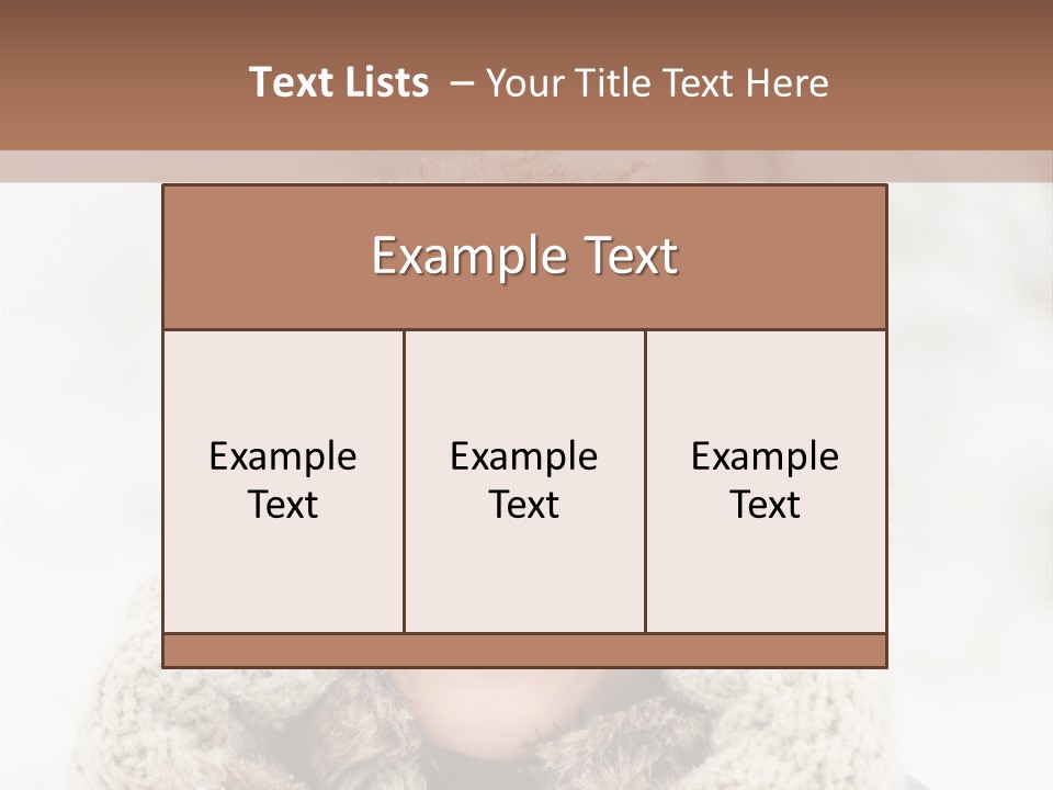 Mittens Seasonal  PowerPoint Template