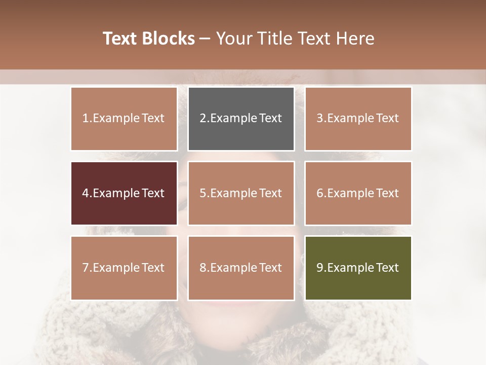 Mittens Seasonal  PowerPoint Template