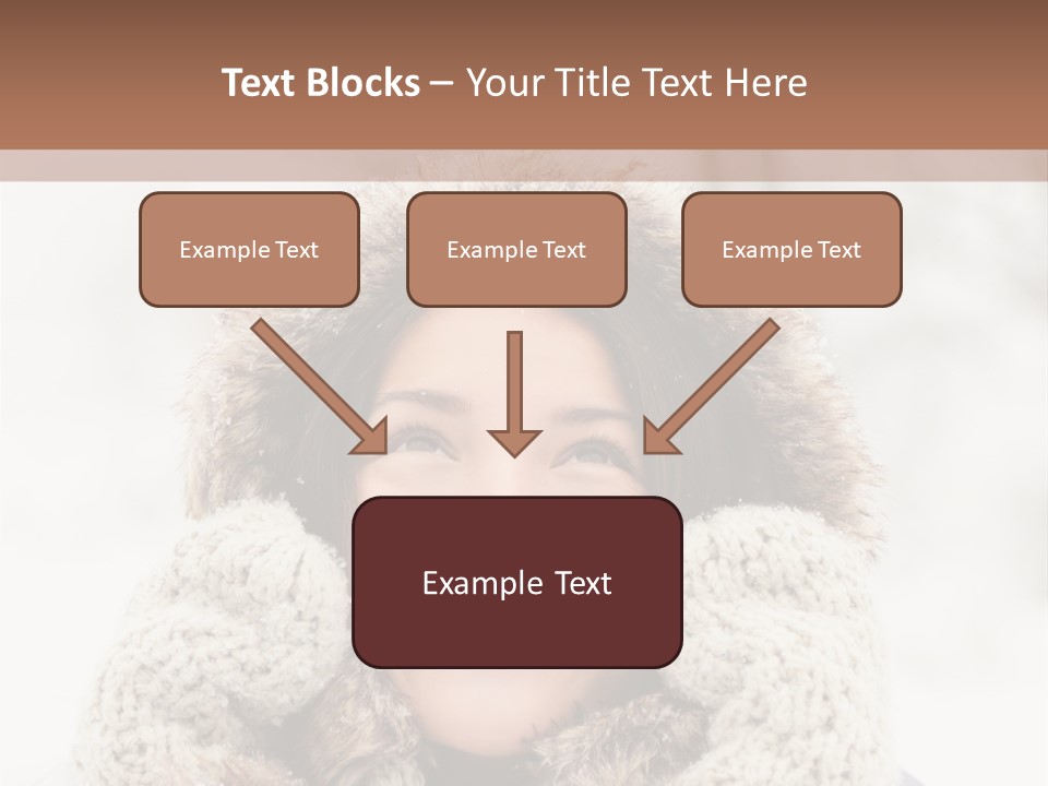 Mittens Seasonal  PowerPoint Template
