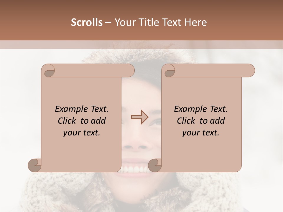 Mittens Seasonal  PowerPoint Template