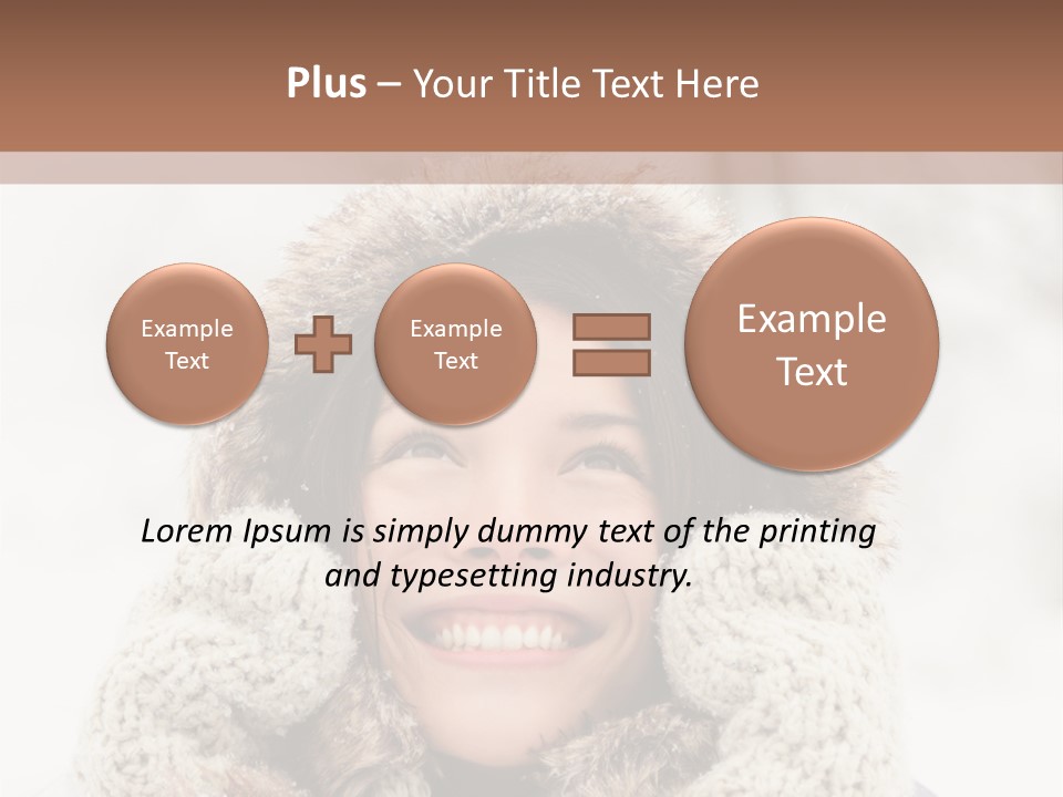 Mittens Seasonal  PowerPoint Template