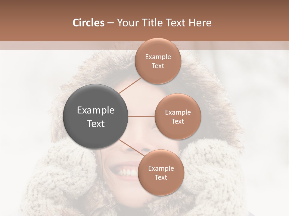 Mittens Seasonal  PowerPoint Template
