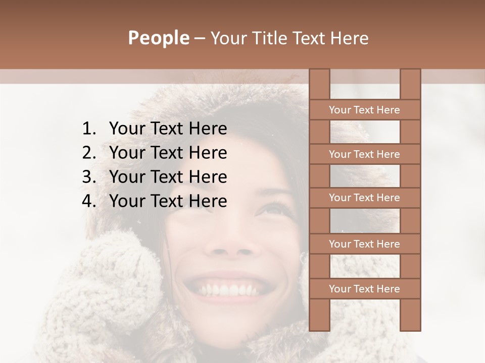 Mittens Seasonal  PowerPoint Template