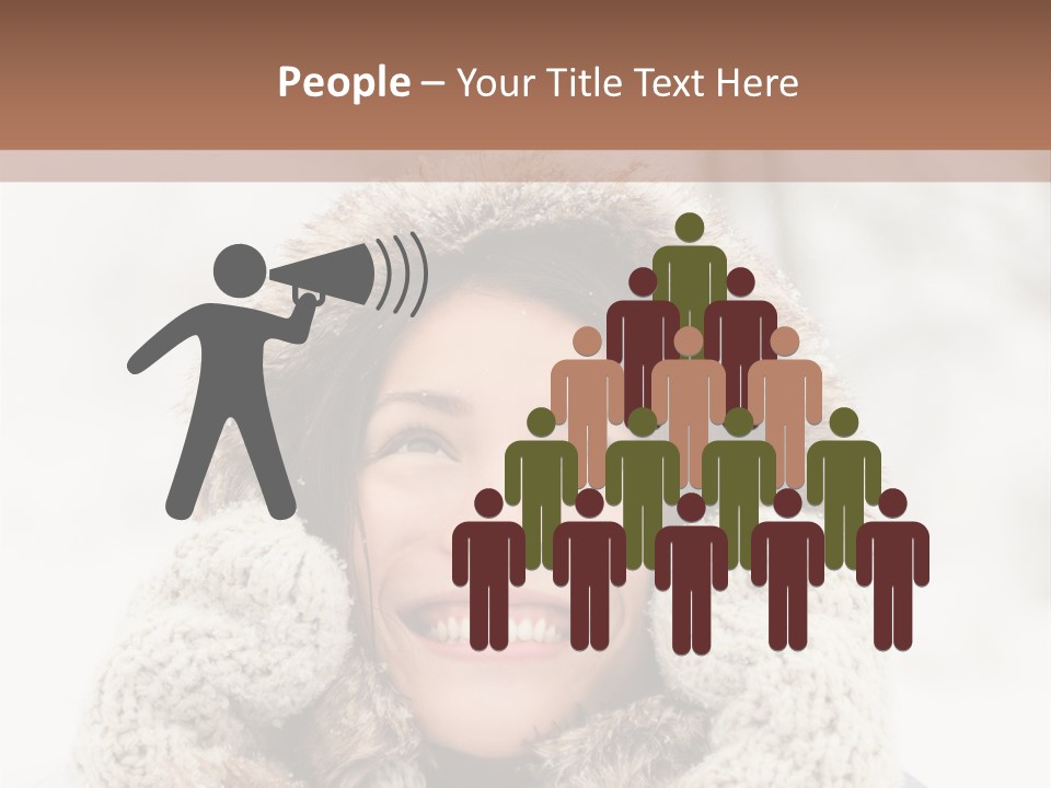 Mittens Seasonal  PowerPoint Template