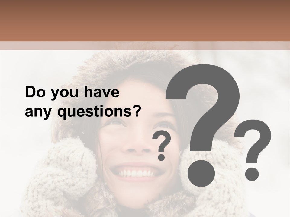 Mittens Seasonal  PowerPoint Template