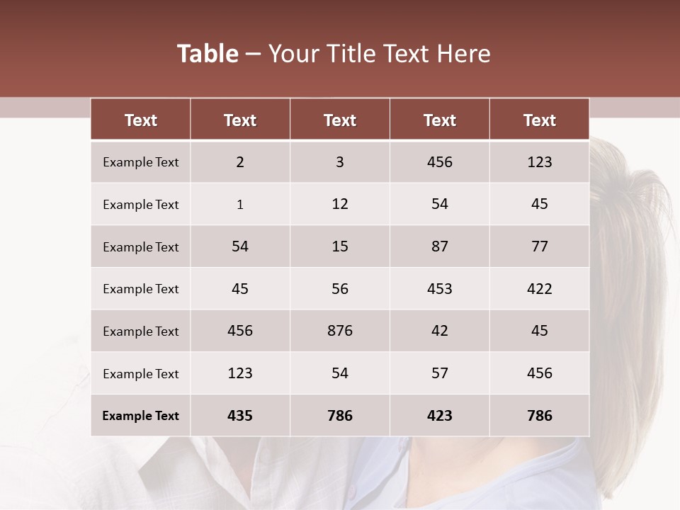 People  Healthy PowerPoint Template