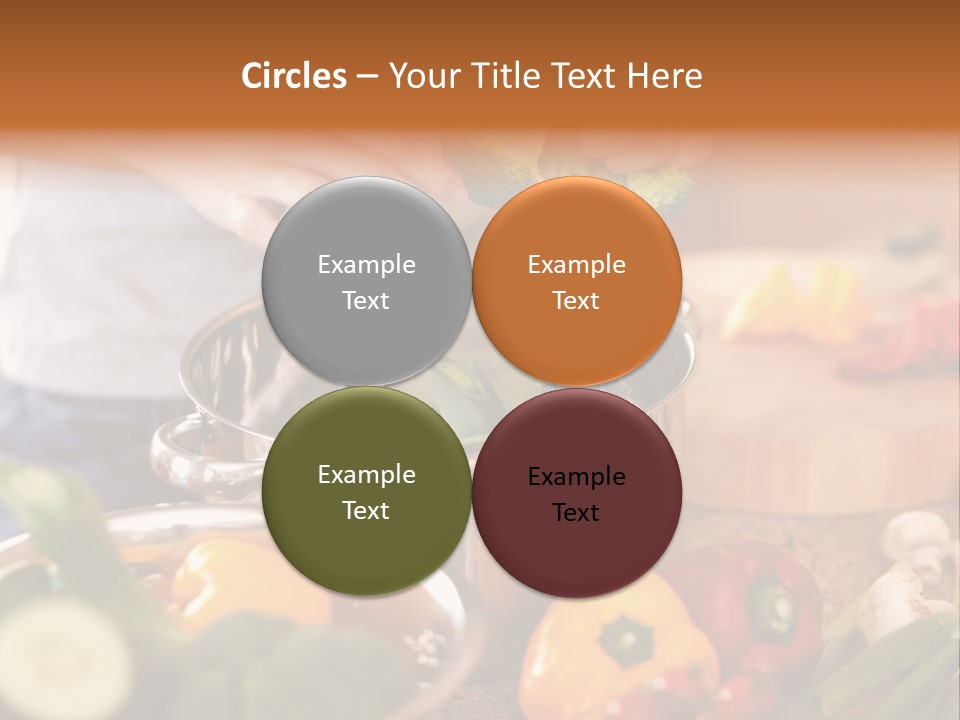 Cook Enjoying Interior PowerPoint Template