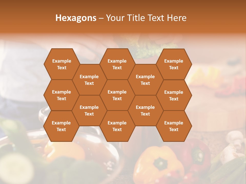 Cook Enjoying Interior PowerPoint Template