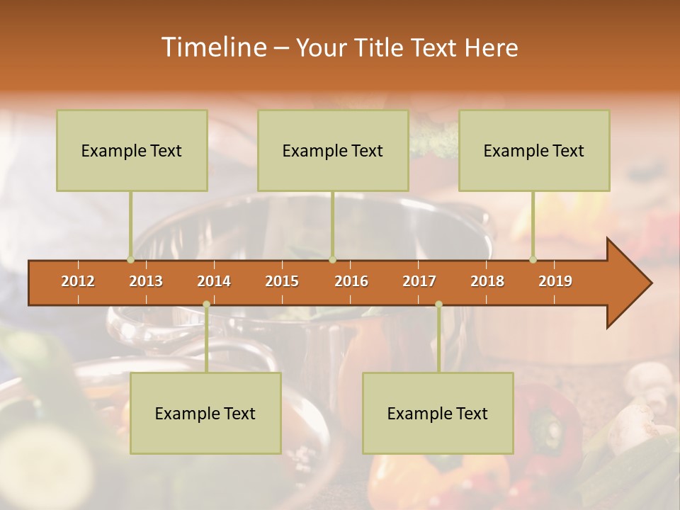 Cook Enjoying Interior PowerPoint Template