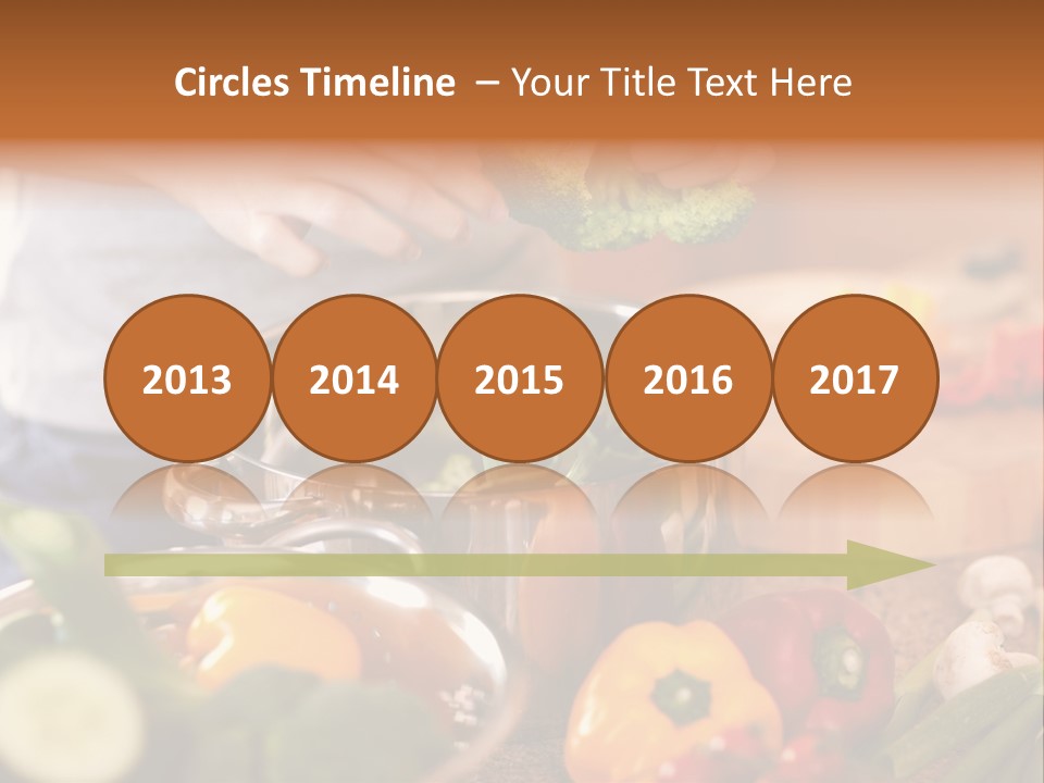 Cook Enjoying Interior PowerPoint Template