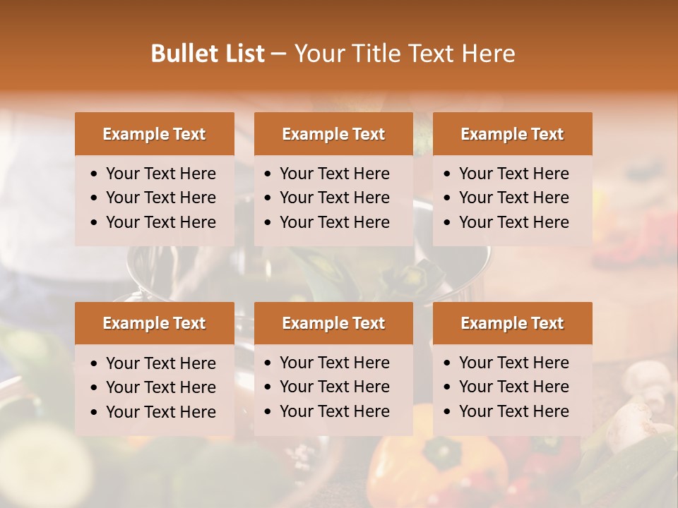 Cook Enjoying Interior PowerPoint Template