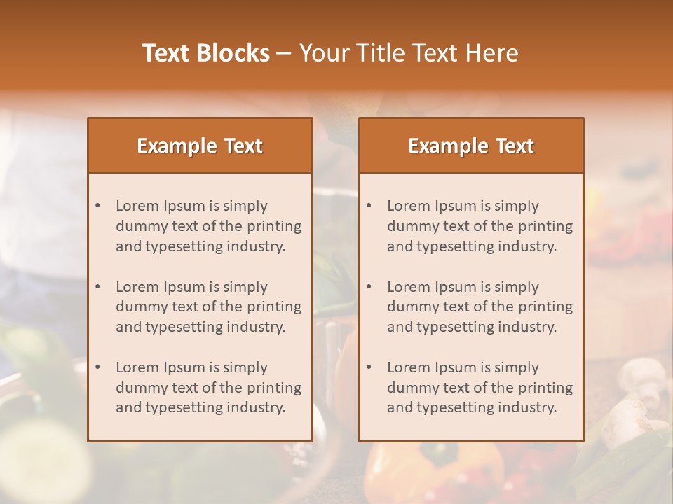 Cook Enjoying Interior PowerPoint Template
