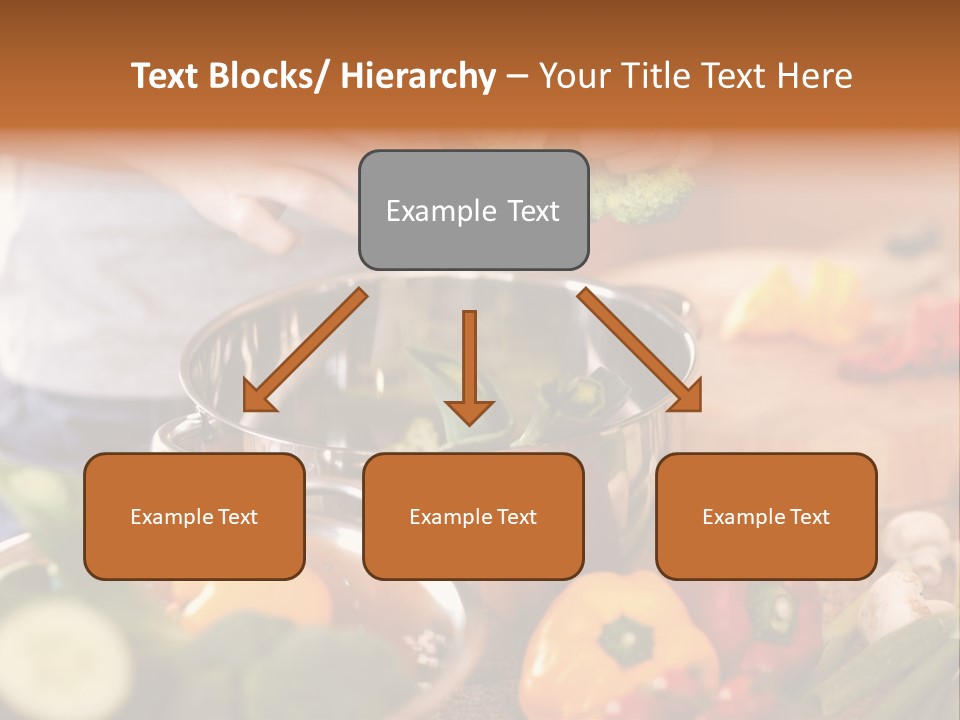 Cook Enjoying Interior PowerPoint Template