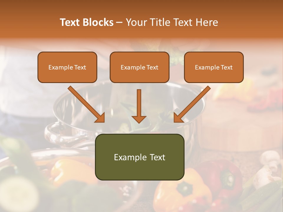 Cook Enjoying Interior PowerPoint Template