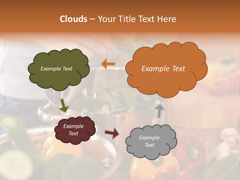Cook Enjoying Interior PowerPoint Template