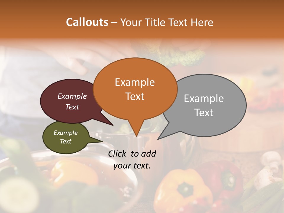 Cook Enjoying Interior PowerPoint Template