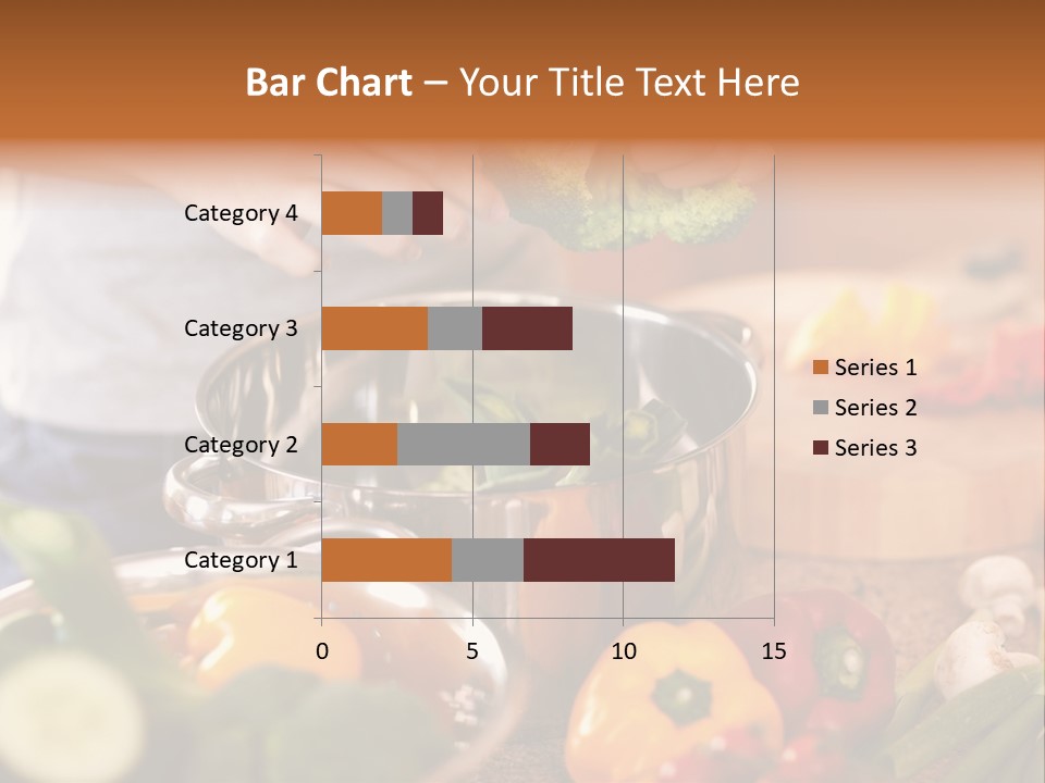 Cook Enjoying Interior PowerPoint Template