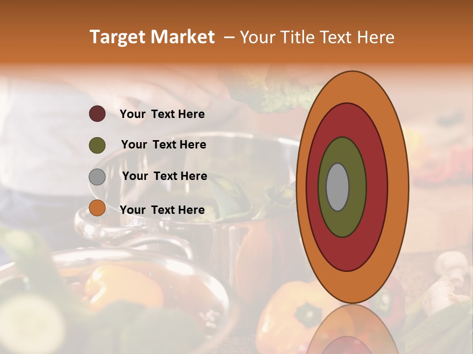 Cook Enjoying Interior PowerPoint Template