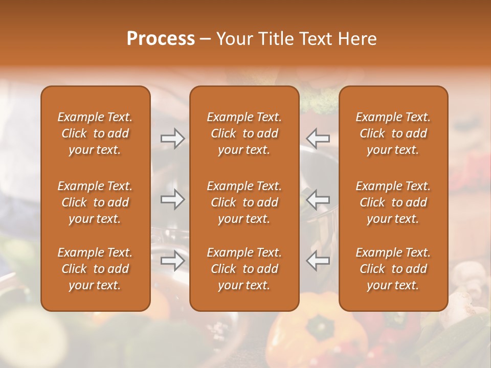 Cook Enjoying Interior PowerPoint Template