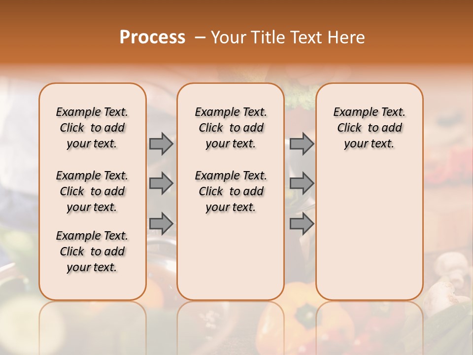 Cook Enjoying Interior PowerPoint Template