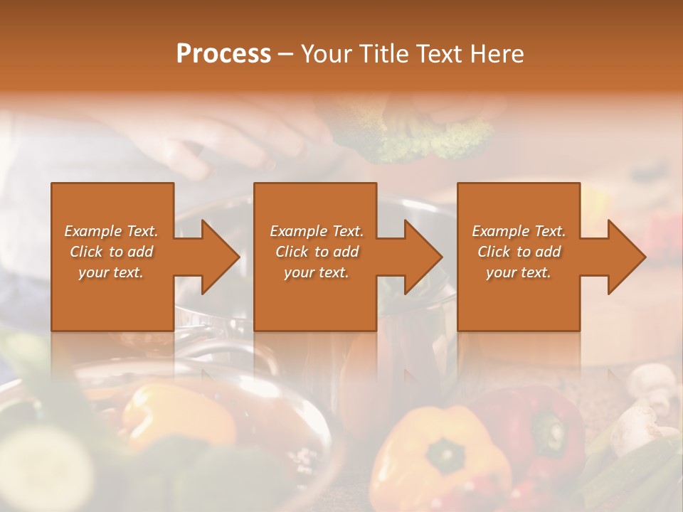 Cook Enjoying Interior PowerPoint Template