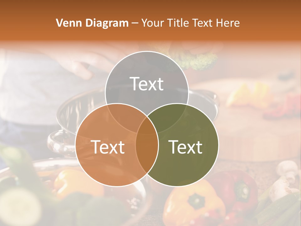 Cook Enjoying Interior PowerPoint Template