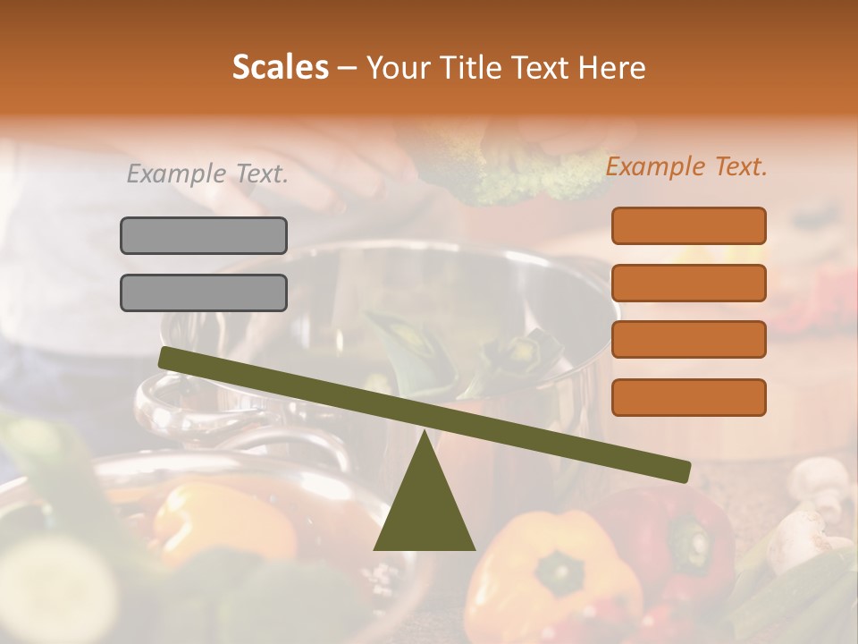 Cook Enjoying Interior PowerPoint Template