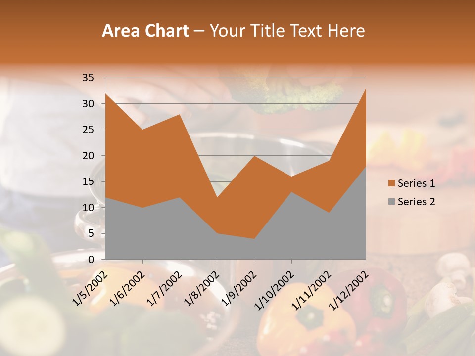 Cook Enjoying Interior PowerPoint Template
