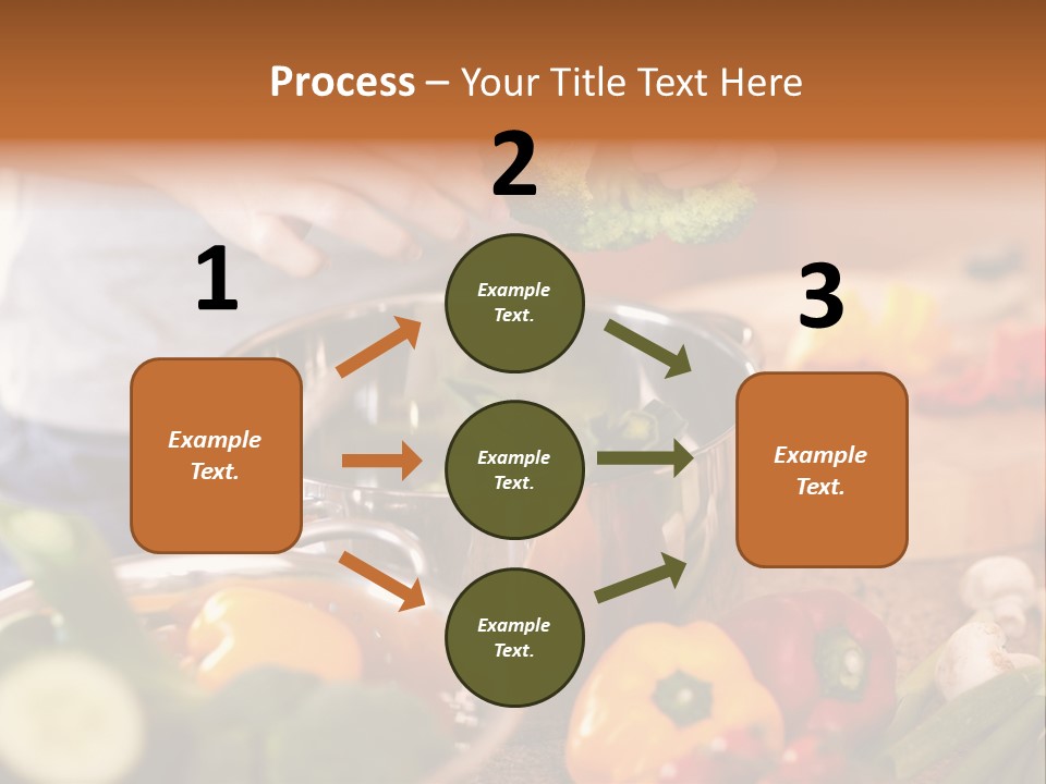 Cook Enjoying Interior PowerPoint Template