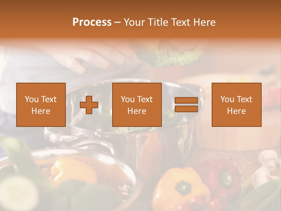 Cook Enjoying Interior PowerPoint Template
