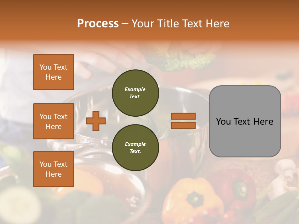 Cook Enjoying Interior PowerPoint Template
