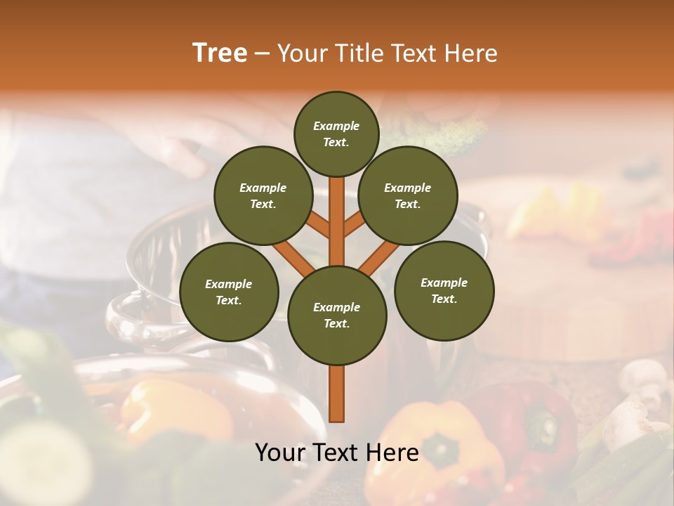 Cook Enjoying Interior PowerPoint Template