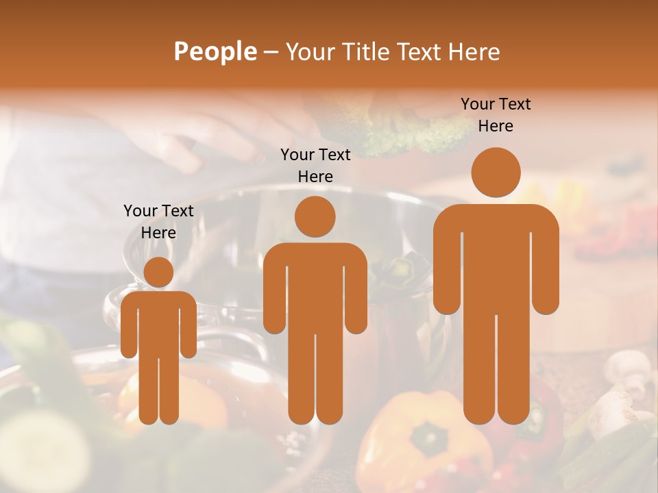 Cook Enjoying Interior PowerPoint Template