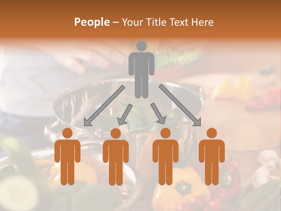 Cook Enjoying Interior PowerPoint Template