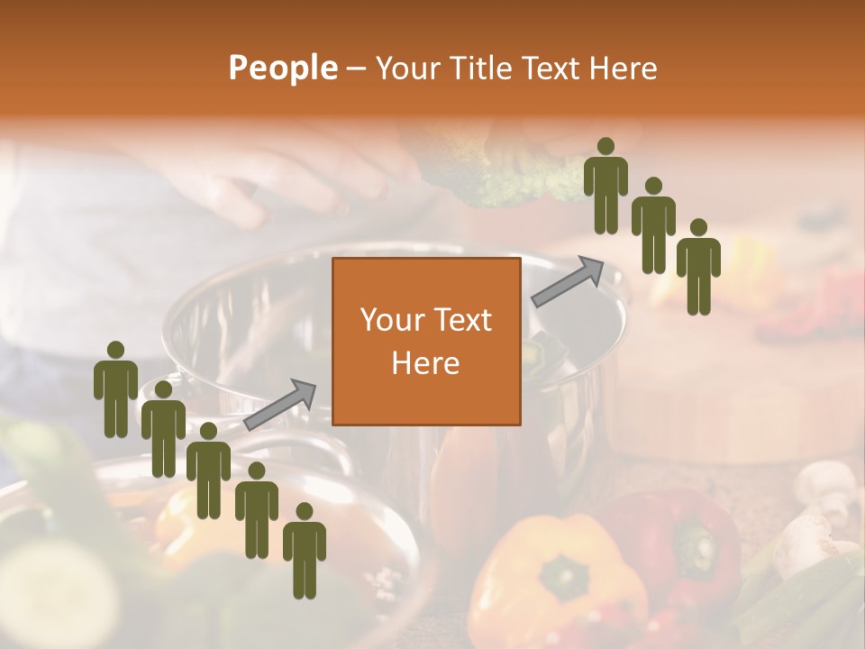 Cook Enjoying Interior PowerPoint Template