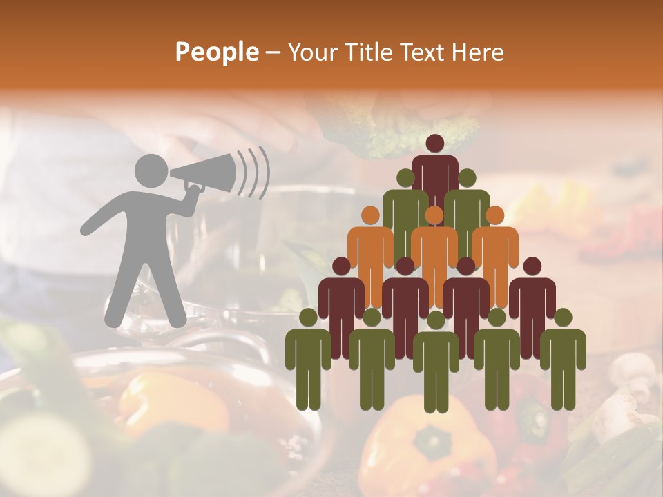 Cook Enjoying Interior PowerPoint Template