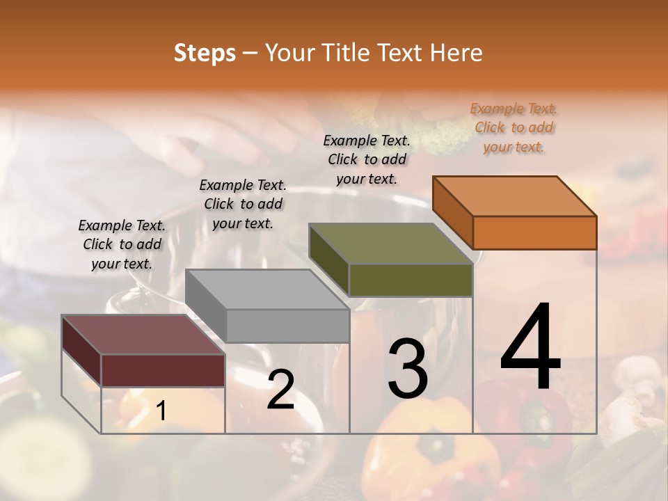 Cook Enjoying Interior PowerPoint Template
